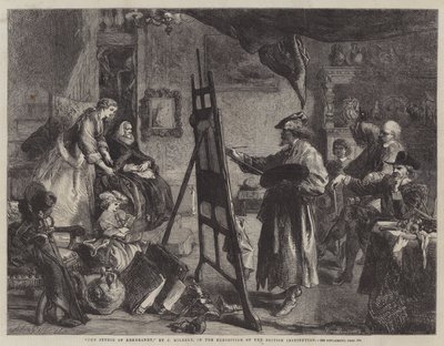 Rembrandts studio av John Gilbert
