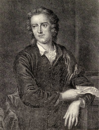 Thomas Gray, illustration från "Memoirs of Eminent Etonians", av Sir Edward Creasy, utgiven i London 1876. av John Giles Eccardt
