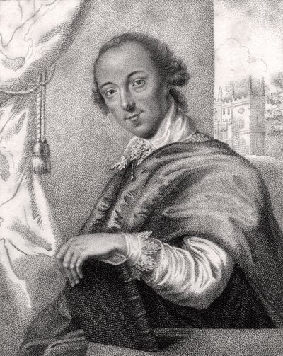 Horace Walpole, graverad av Bocquet, från 