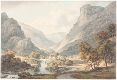 Utsikt över Dovedale av John Glover