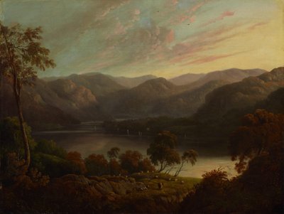 Landskapsvy i Cumberland av John Glover