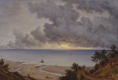 Sandown Bay, nära Shanklin Chine, Isle of Wight av John Glover