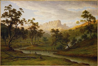 Solnedgång i Ben Lomond, Tasmanien ... av John Glover