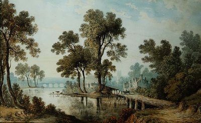 Utsikt över Darley, Derbyshire av John Glover