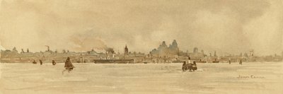 Liverpool (färg litho) av John Glynn
