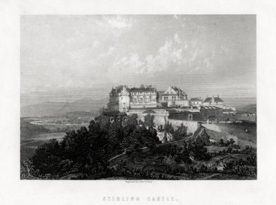 Stirling Castle, Skottland, 1883. av John Godfrey