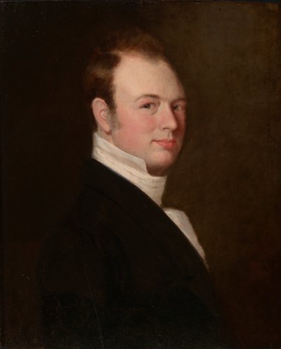 Självporträtt, 1800-talet. av John Goffe Rand