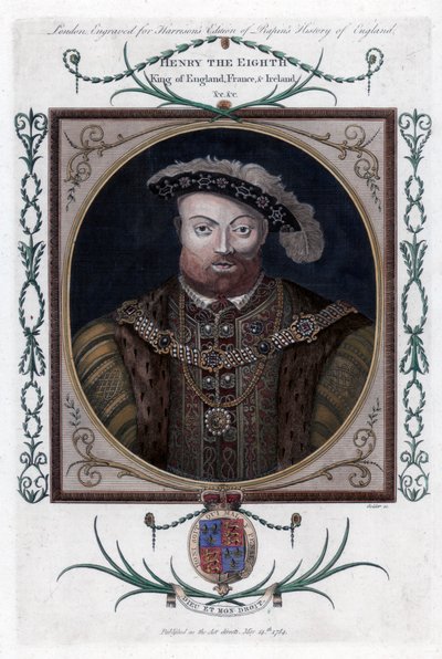 Henrik VIII av England, 1784. av John Goldar