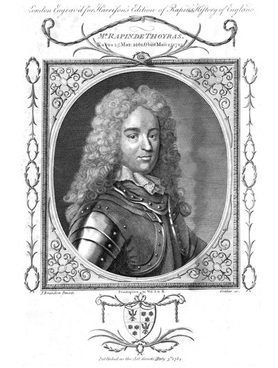Mr Rapin DeThoyras, 1784. av John Goldar