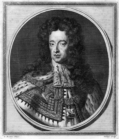 William III, kung av England, Skottland och Irland, 1784. av John Goldar