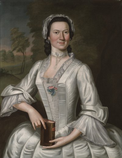 Elizabeth Moffatt Sherburne, ca 1750 av John Greenwood