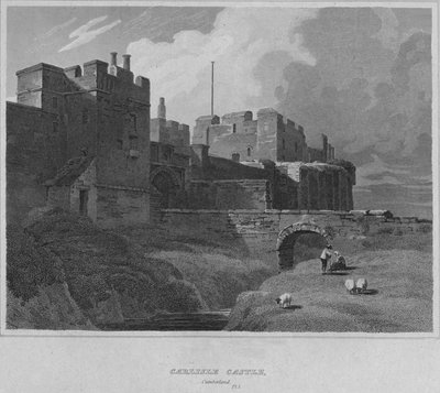 Carlisle Castle, Cumberland, 1814 av John Greig