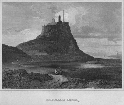 Holy Island Castle, 1814 av John Greig