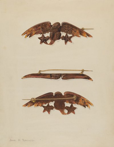 Brosch av John H. Tercuzzi