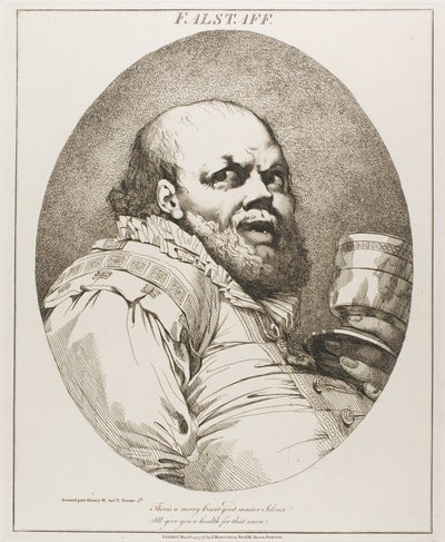 Falstaff av John Hamilton Mortimer