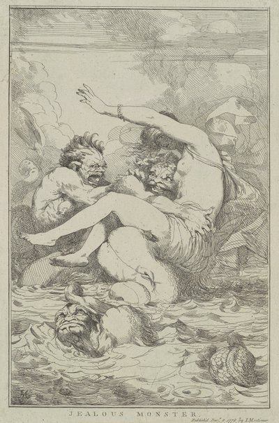 Avundsjuka monster av John Hamilton Mortimer
