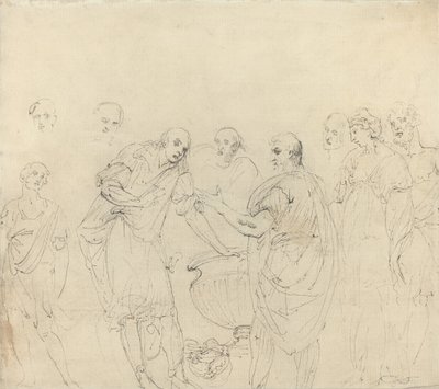 Mucius Scaevola [höger] av John Hamilton Mortimer