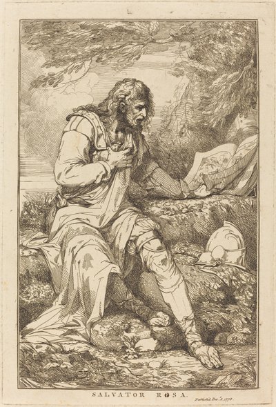 Salvatore Rosa av John Hamilton Mortimer