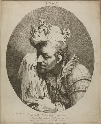 York, "Henry IV", del II, akt V, scen IV av John Hamilton Mortimer