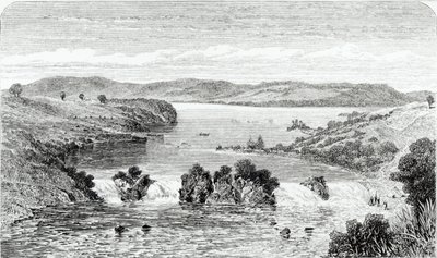 Riponfallen - Nilen som rinner ut ur Victoria N