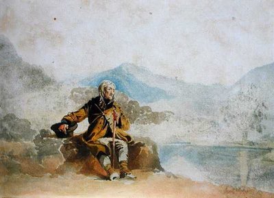 Tiggare (akvarell på papper) av John Harden