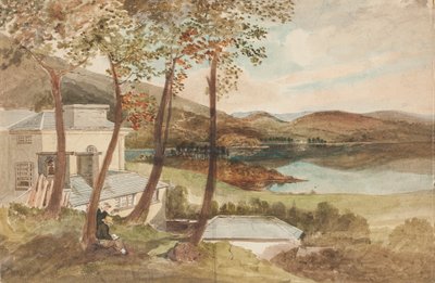 Hall na Windermere, Wilaya ya Ziwa, Cumbria (wc kwenye karatasi)swed av John Harden
