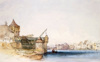 Utsikt i Basel, 1842 av John Harper