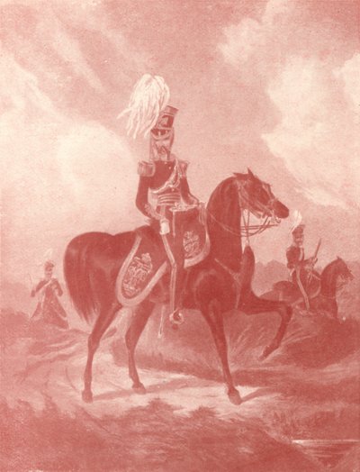 Officer, 13th Light Dragons, c1820-1870, 1909 av John Harris Junior