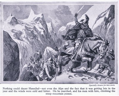 Hur Hannibal korsade Alperna, ca 1950 av John Harris Valda