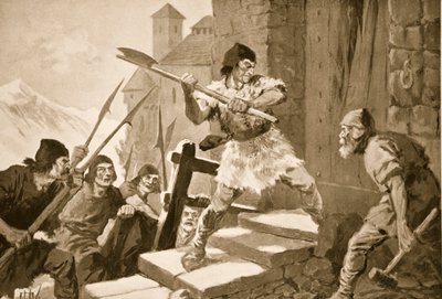 Revolt av folket i Appenzell och St. Gall av John Harris Valda