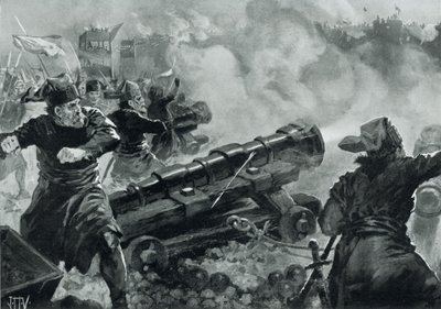 Belägring av Konstantinopel av turkarna av John Harris Valda