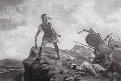 Filomelos död (litografi) av John Harris Valda