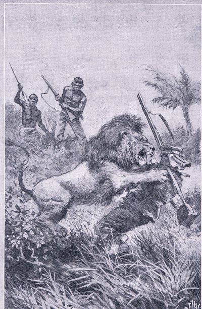 The end of Livingstone, Newnes Pictorial Knowledge publicerad av Newnes, ca 1950-talet (litho) av John Harris Valda