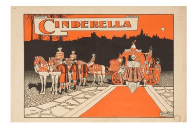 "Askungen" / J. Hassall / Plakat, 1897-98 av John Hassall
