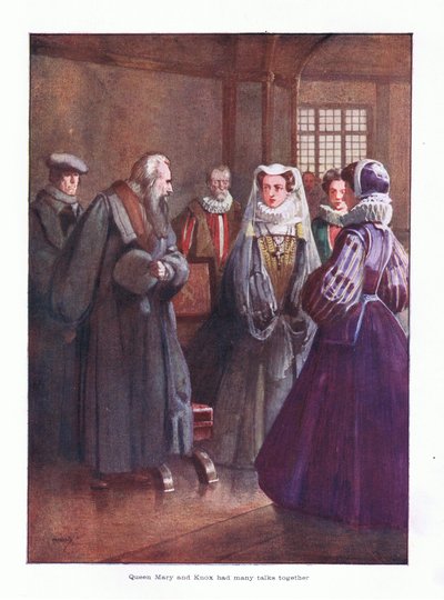 Queen Mary och Knot hade många samtal tillsammans av John Hassall