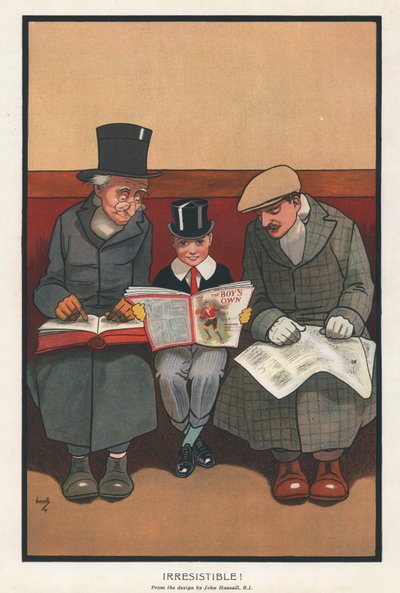 De vackraste fläckarna på denna plats (färg litho) av John Hassall