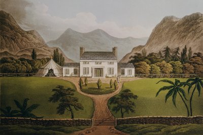 Bonapartes Mal-Maison i St. Helena, 1821 av John Hassell