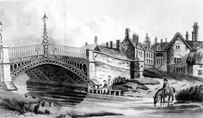 Newport Pagnell, Bucks, 1819 av John Hassell