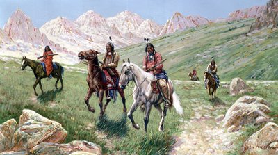 I Cheyenne-området, 1896 av John Hauser