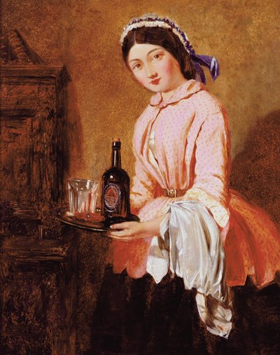 Servitrisen (ombord) av John Haynes Williams
