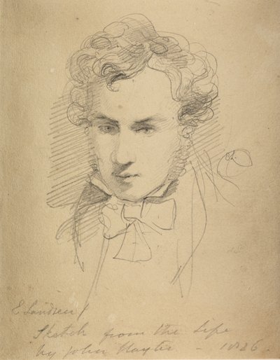 Sir Edwin Landseer, 1826 av John Hayter