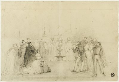 Studie av John Hayter