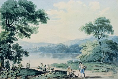 Utsikt nära Virginia, County Cavan av John Henry Campbell