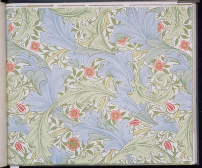 Granville tapet, designad av John Henry Dearle (1860-1932) för Morris and Company, 1896 av John Henry Dearle