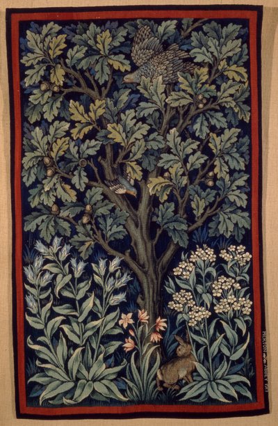Hen Fasan, gjord av Morris & Co. 1917 (gobeläng) av John Henry Dearle