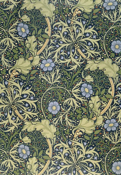 Tångtapeter, designade av John Henry Dearle (1860-1932) för Morris and Company, 1901 av John Henry Dearle