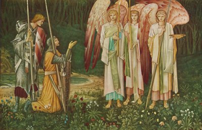 "Visionen om den heliga gralen", 1891 av John Henry Dearle