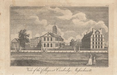 Utsikt över högskolorna i Cambridge, Massachusetts av John Henry Hill