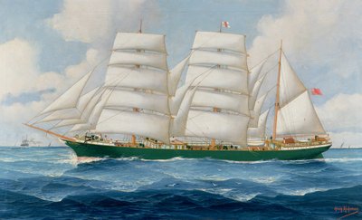Barque Kilmenyswed av John Henry Mohrmann