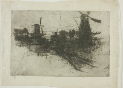 Kväll av John Henry Twachtman